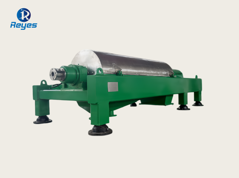 REYES Machinery decanter centrifuge for continuous solid-liquid separation and sludge dewatering