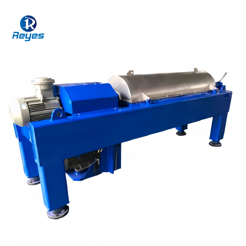 REYES Machinery decanter centrifuge for continuous solid-liquid separation and sludge dewatering