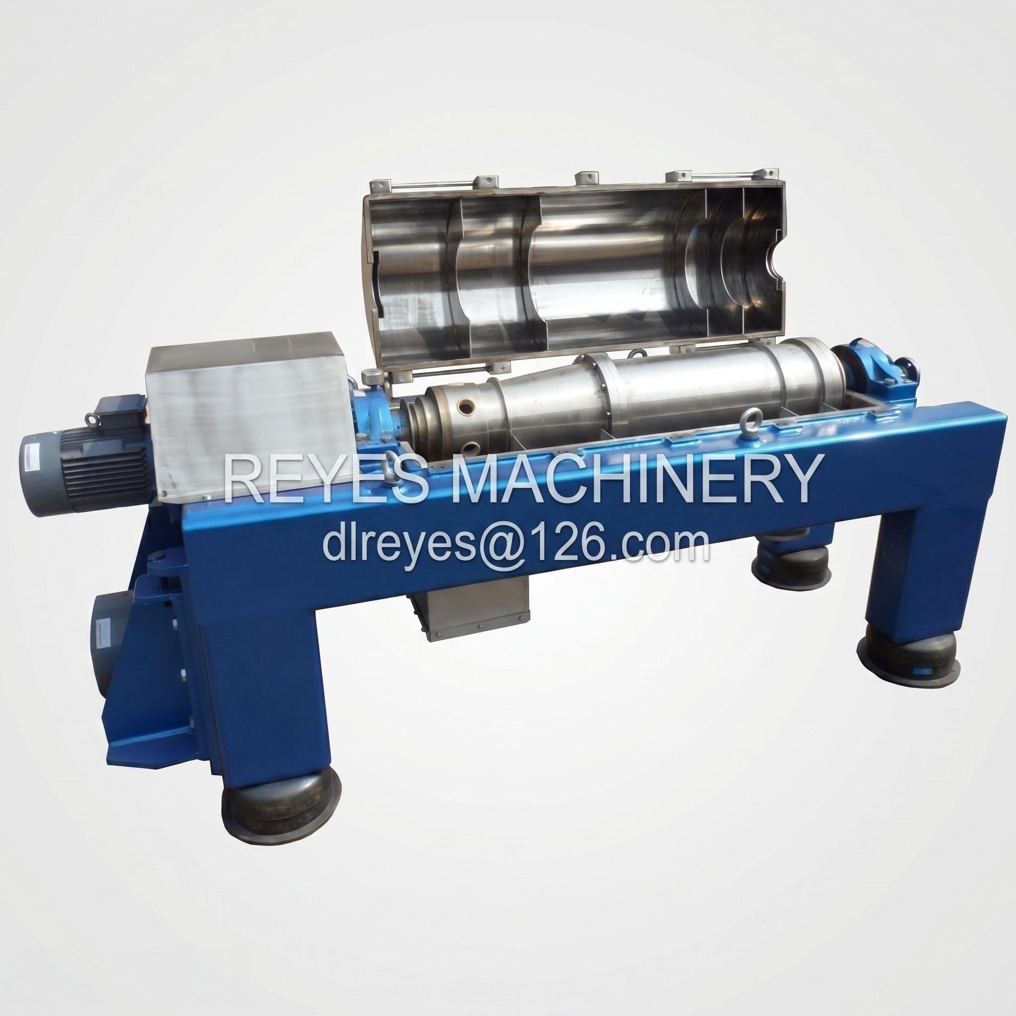 Custom Decanter Centrifuge Manufacturer | Horizontal Spiral Sedimentation Centrifuge All Models