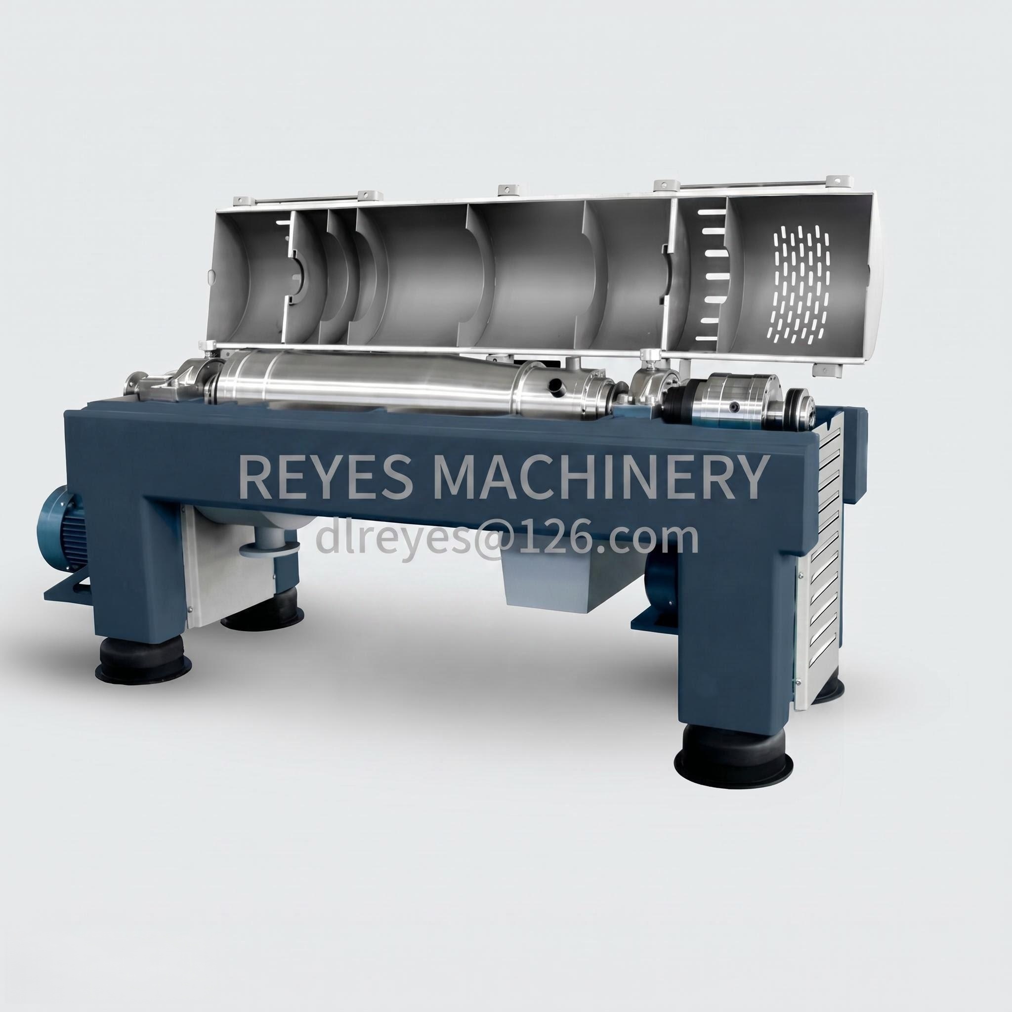 LWS Crude oil 3 phase decanter centrifuge