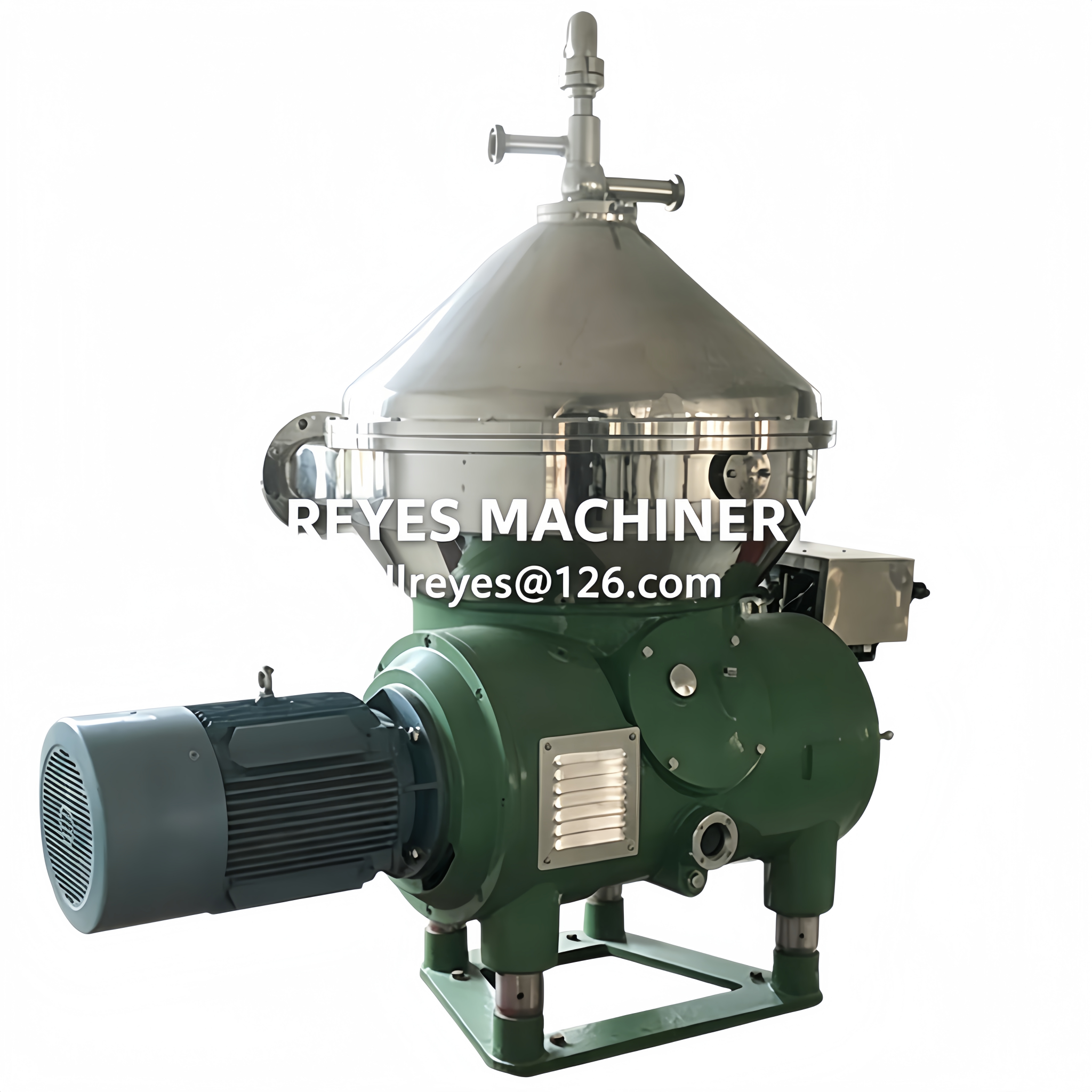 Disc separator centrifuge