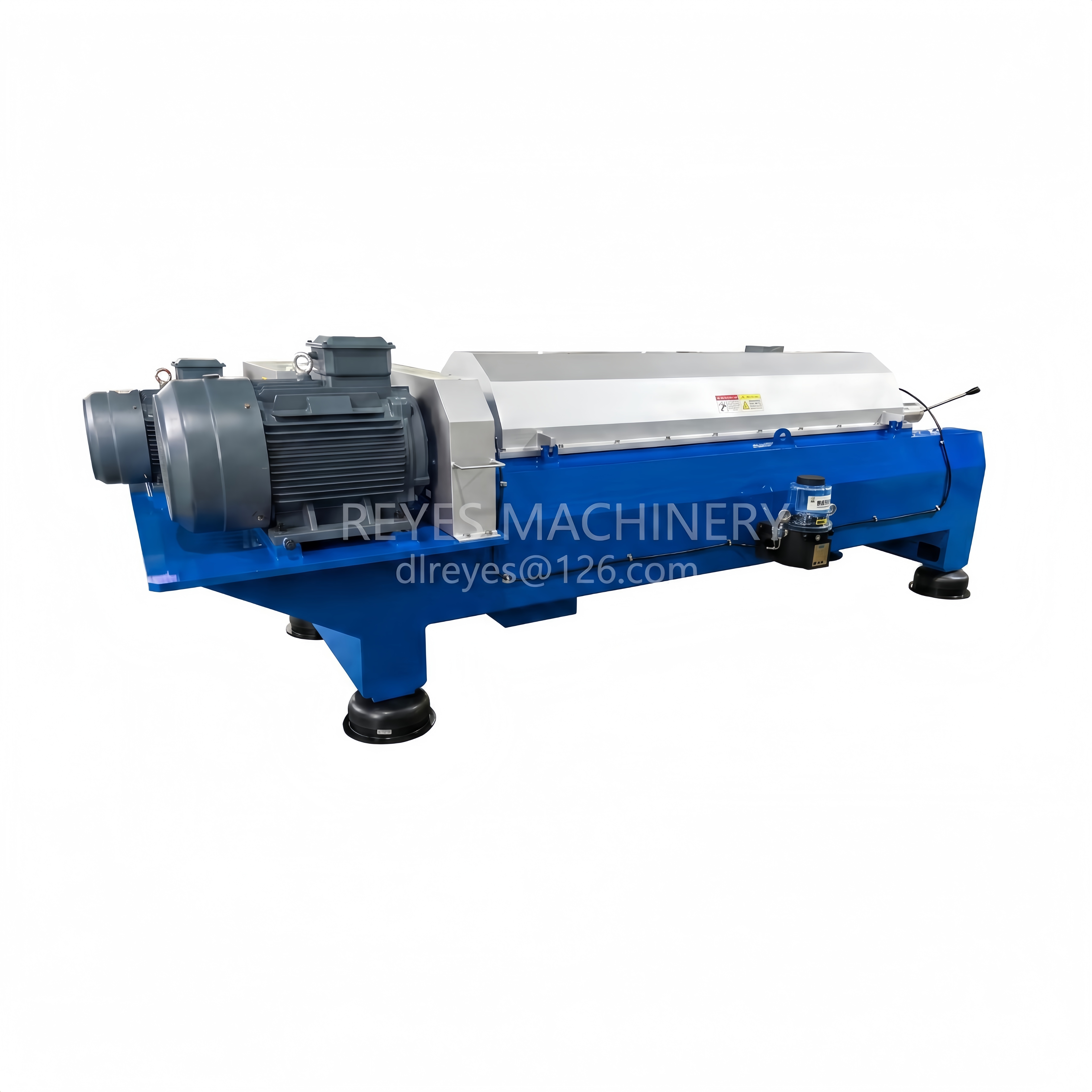 High Separation Efficiency horizontal screw decanter solid liquid separation centrifuge